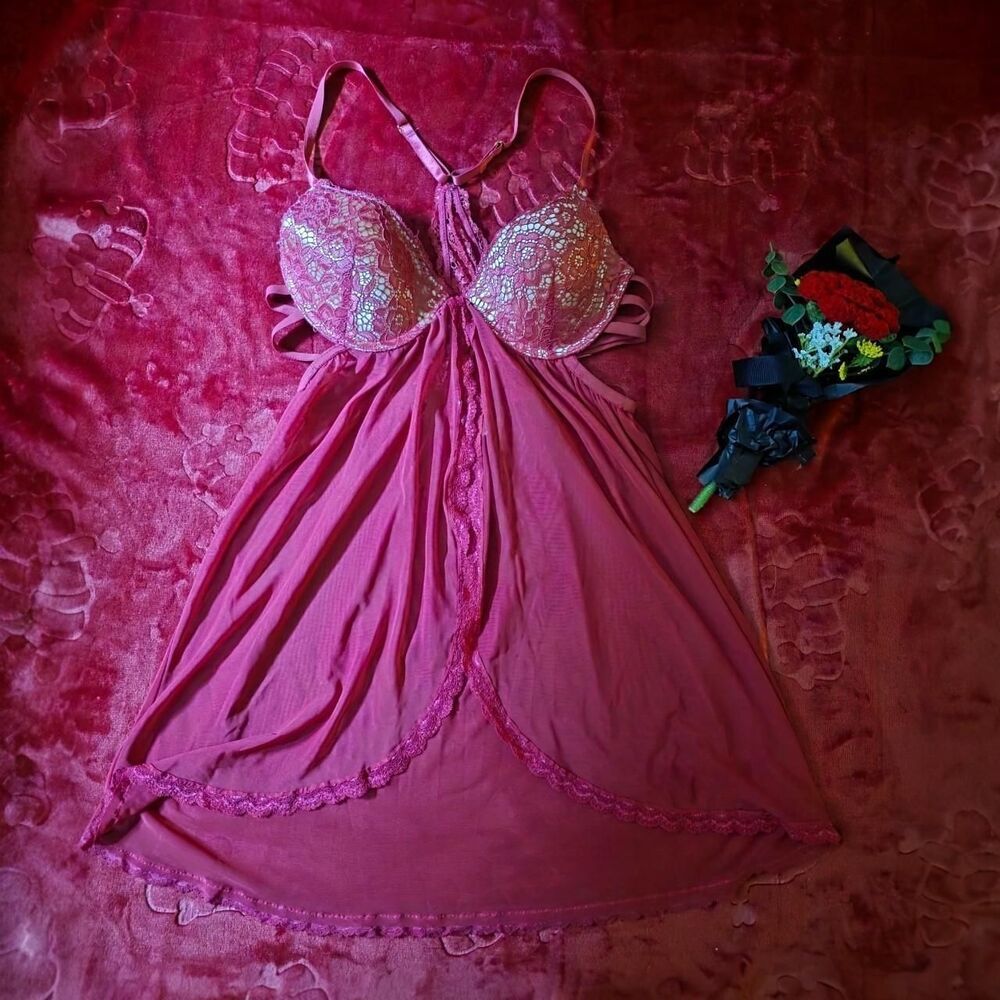 Rampage Intimates Red Lace Babydoll | Coquette Sirencore Y2K